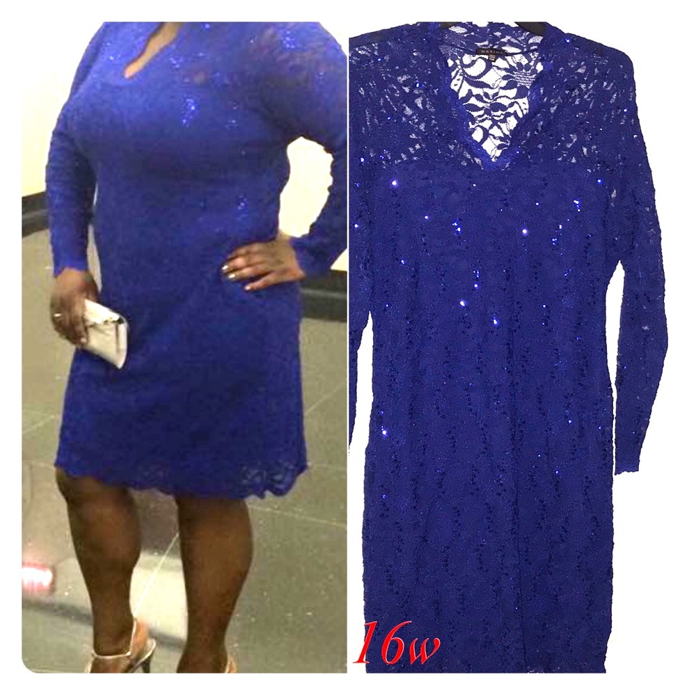 Blue Lace Dress